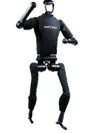 Unitree H1 humanoid robot, cropped from a research survey figure